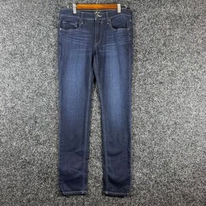 PAIGE Men's Skinny Jeans - Dark Wash Blue